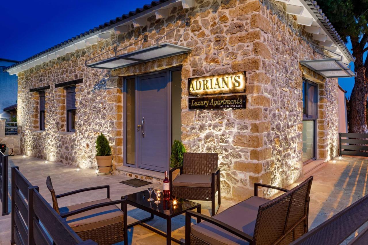 Adrian'S Luxury Apartments 1 Drepano  Bagian luar foto